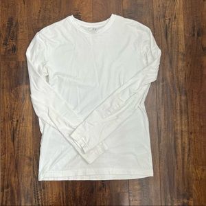 HM Long Sleeve Plain White Shirt